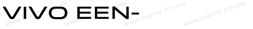 VIVO EEN字体转换